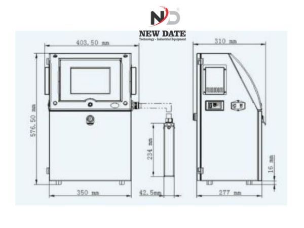 Máy In Phun Công Nghiệp Leadjet V280 Plus Cty Tnhh New Date