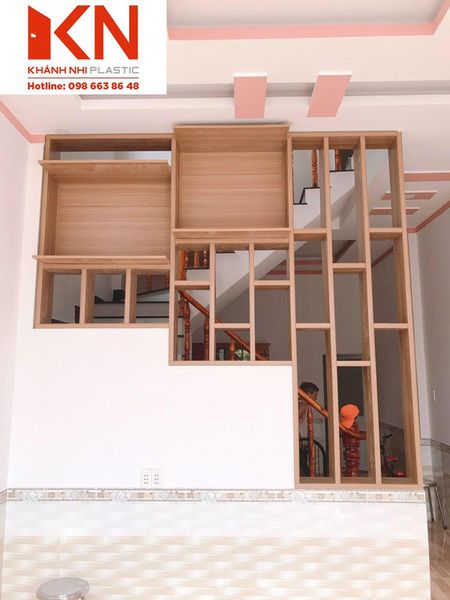 vách ngăn cửa nhựa
