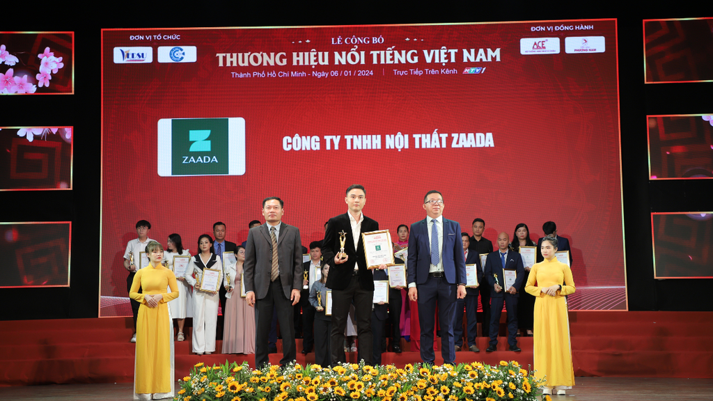 NỘI THẤT ZAADA NHẬN GIẢI THƯỞNG 