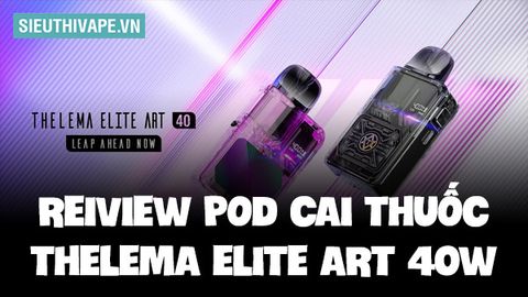 Vape Pod Mini Lostvape Thelema Elite Art 40W