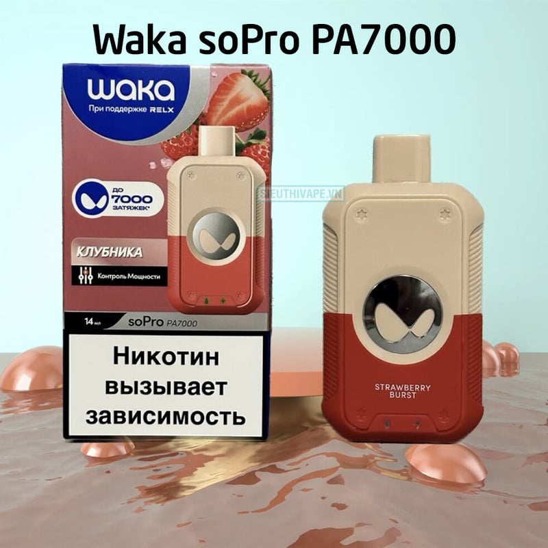 Pod 1 lần giá rẻ Waka soPro PA7000