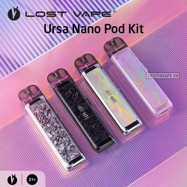 Lost Vape Ursa Nano Pod System Kit màu Wave