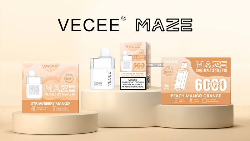 Vecee Maze dùng Closed Pod