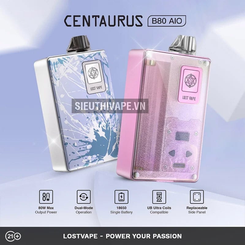 lostvape centaurus b80 aio vape kit