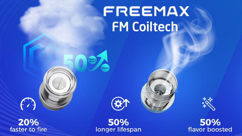 coil lưới Freemax Coiltech 5.0 Double-D Mesh