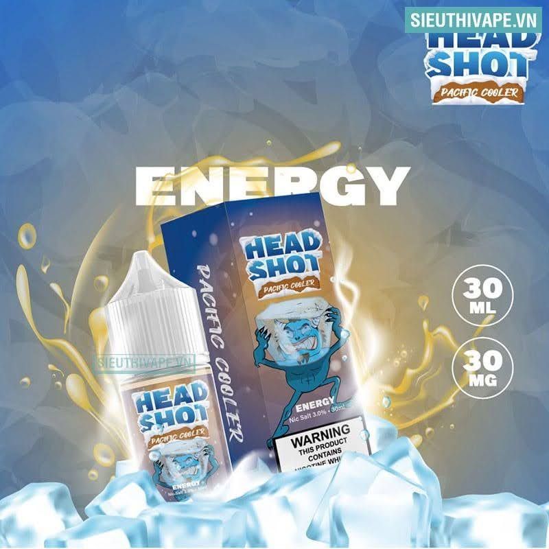 Headshot Pacific Cooler Energy 30ml