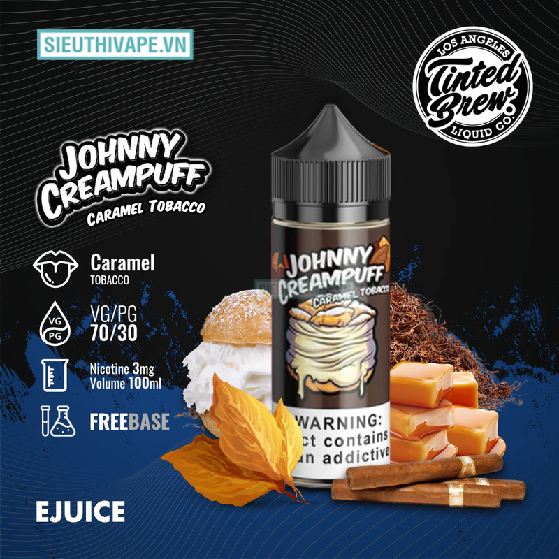 juice-beo-ngon-Johnny-Creampuff-Caramel-Tobacco