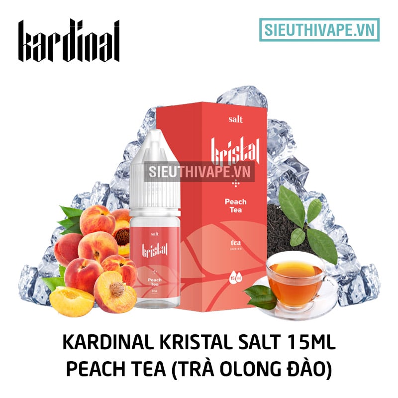 kardinal-kristal-peach-tea-salt-nic-tinh-dau-pod-15-ml