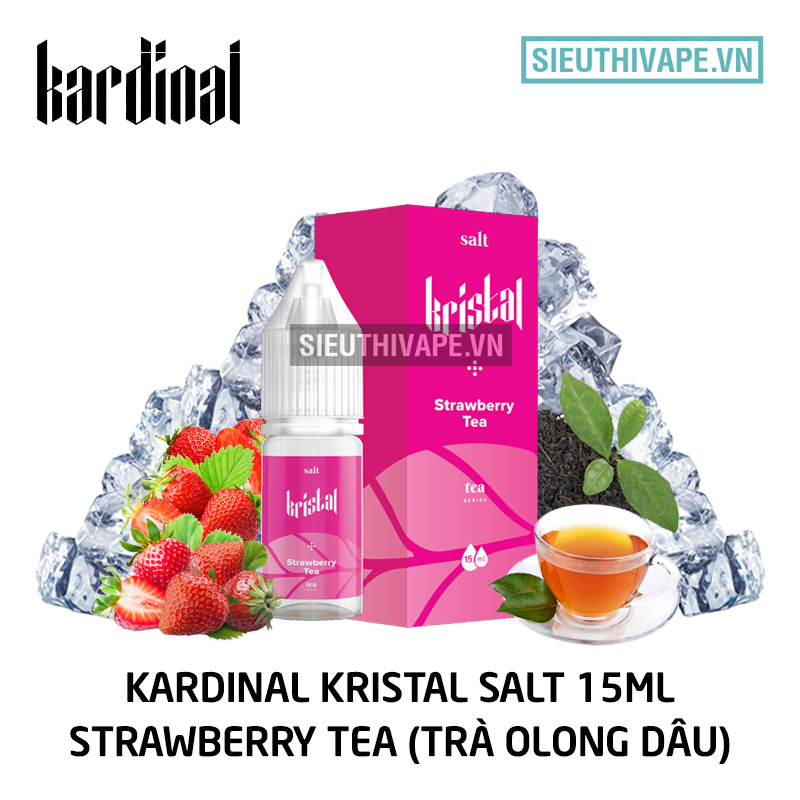 kardinal-kristal-strawberry-tea-salt-nic-tinh-dau-pod-15-ml