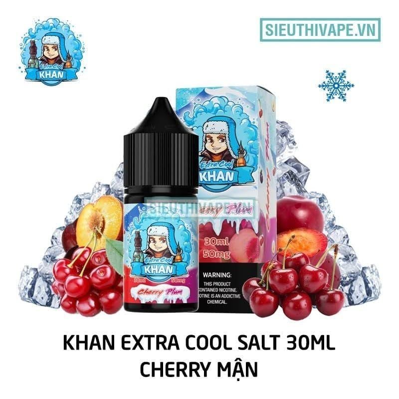 Khan Salt Extra Cool Cherry Plum 30ml