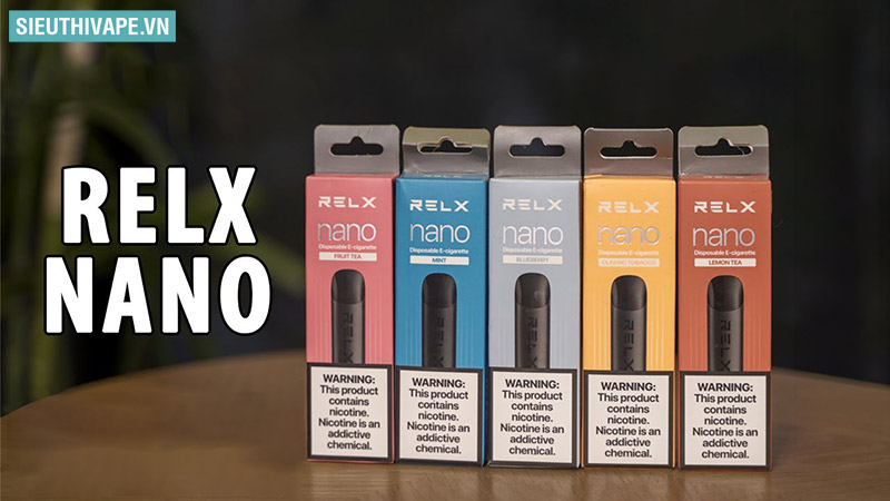 Pod Dùng 1 Lần RELX Nano 200 Hơ