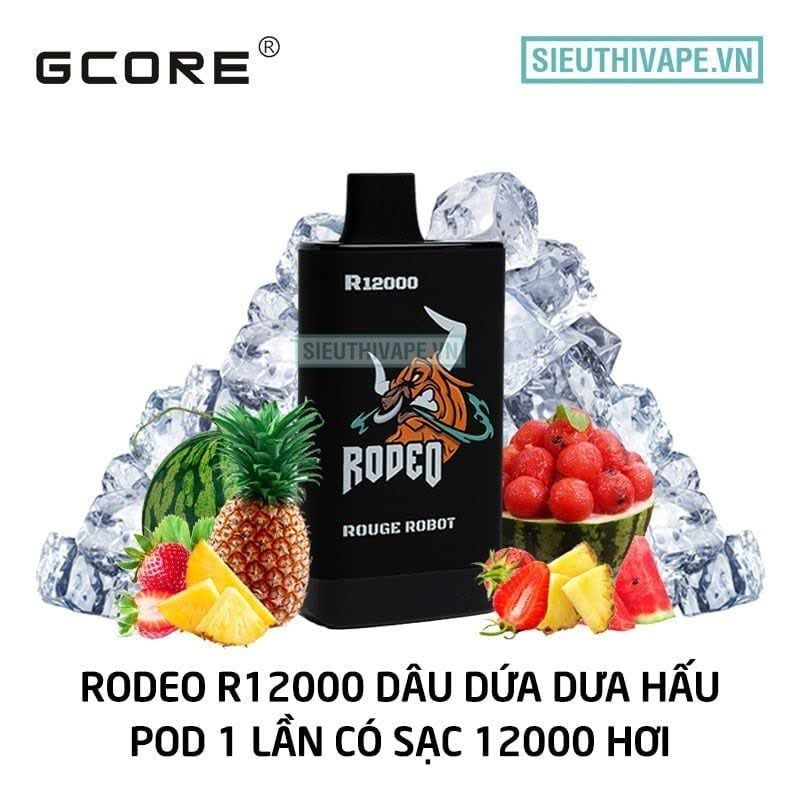 Pod trái cây dâu dứa dưa hấu Gcore Rodeo Rouge Robot