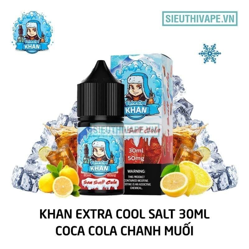 Tinh Dầu Vape Vị Coca Cola Chanh Muối