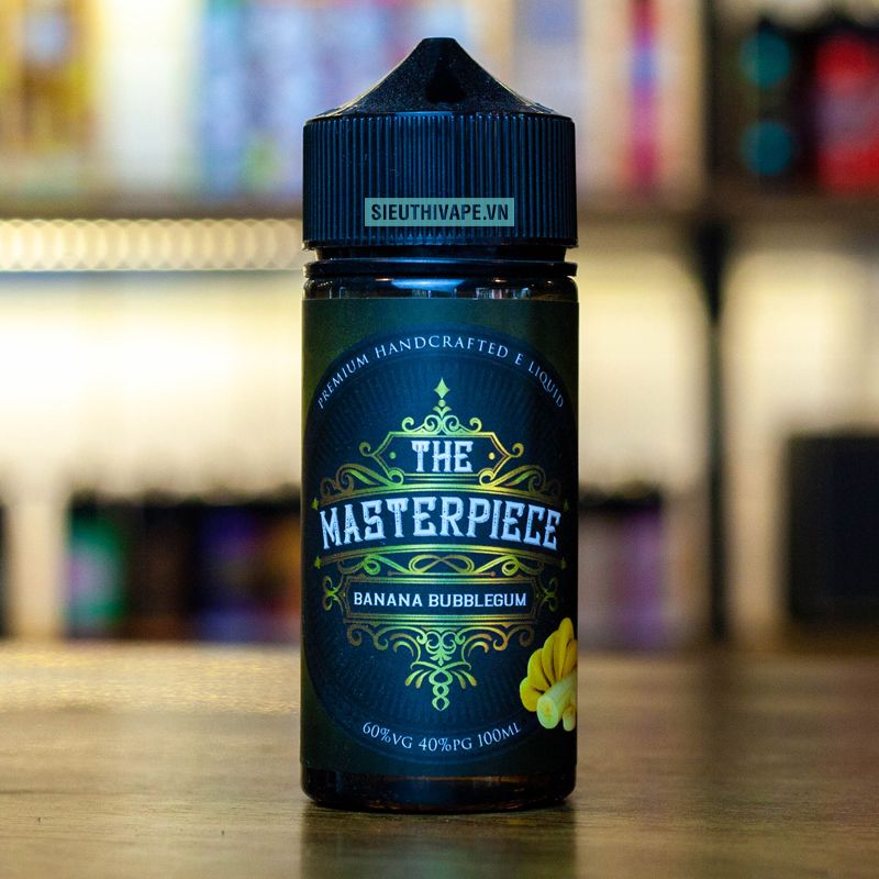 Bán The Masterpiece Banana Bubblegum 100ml Tinh Dầu Vape Malaysia