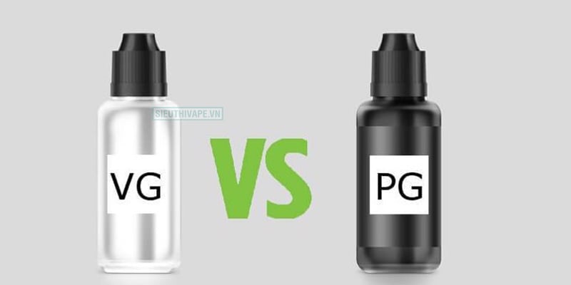 VG và PG trong tinh dầu vape, tinh dầu saltnic