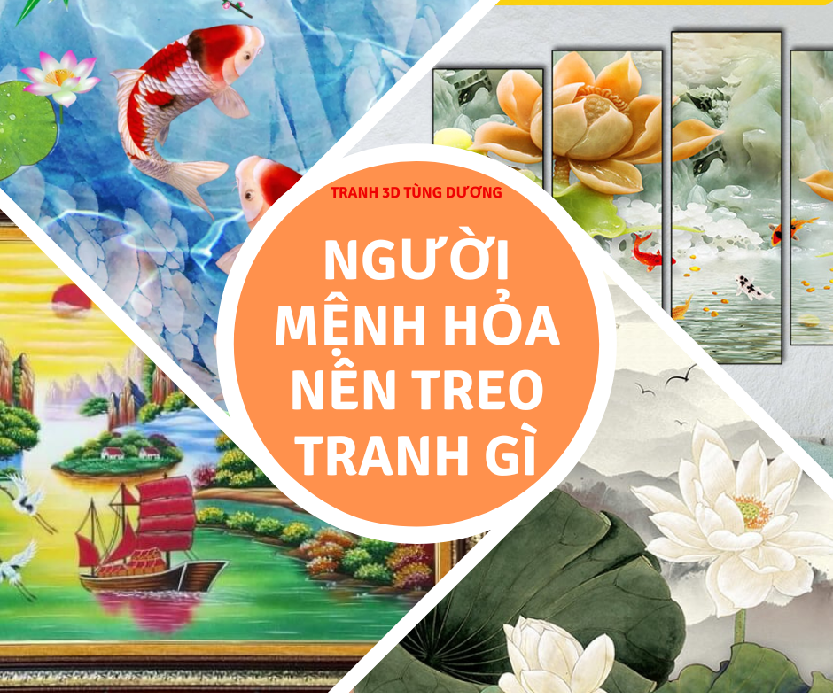 Người mệnh Hỏa nên treo tranh gì?
