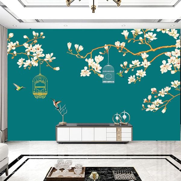 Tranh vải 3d dán tường indochine