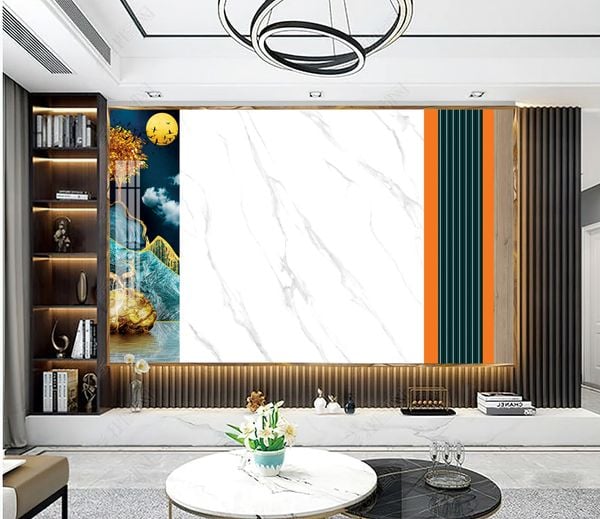 Tranh vân đá hiện đại tranh ốp tường pvc