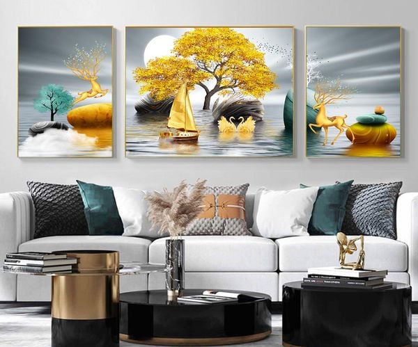 Tranh treo tường phòng khách đẹp