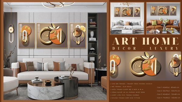 Tranh treo phòng khách hiện đại
