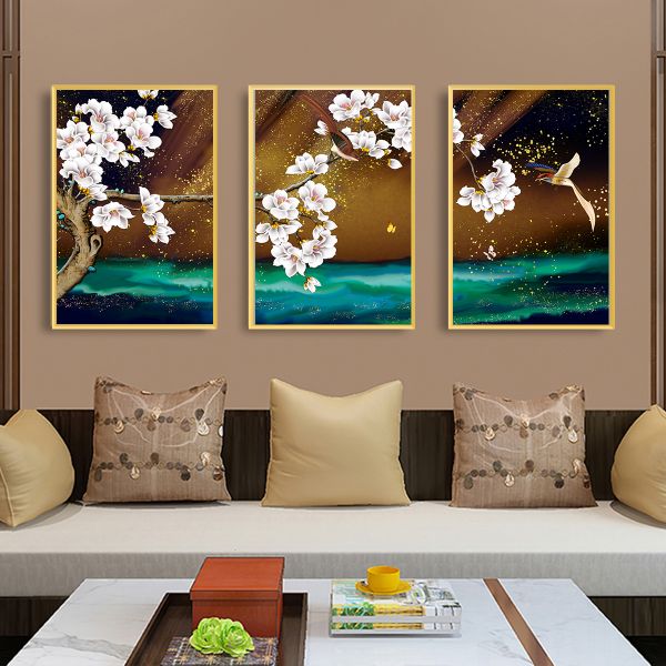 Tranh bình hoa treo tường