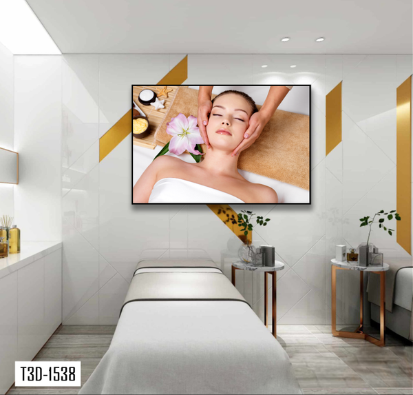 Tranh 3d trang trí spa