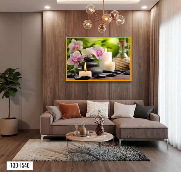 Tranh treo tường spa khung hợp kim