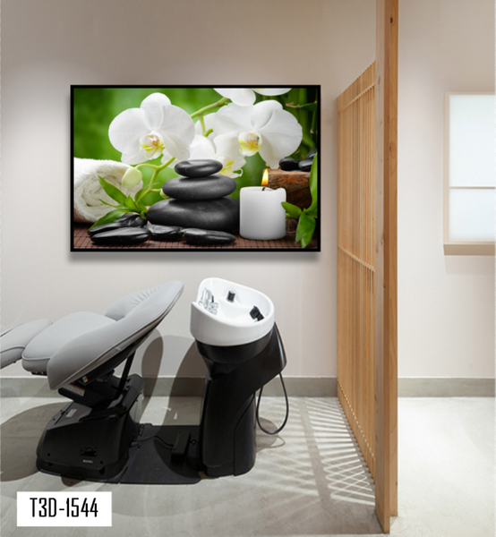 Tranh 3d treo tường spa