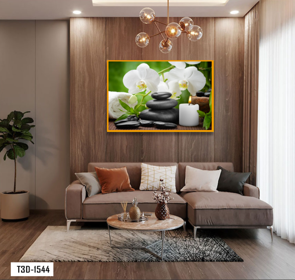 Tranh 3d treo tường spa