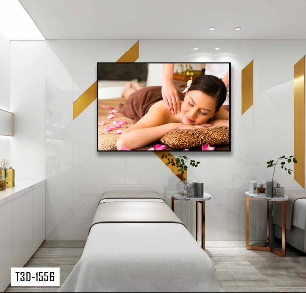 Tranh 3d trang trí spa