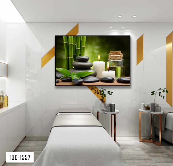 Tranh 3d trang trí spa