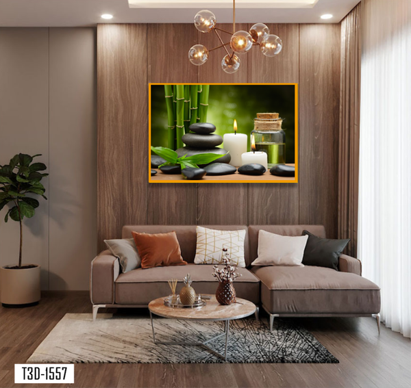 Tranh treo tường spa khung hợp kim