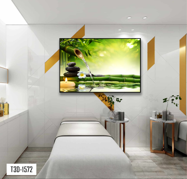 Tranh 3d treo tương spa