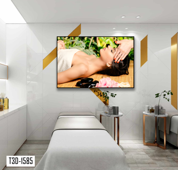 Tranh 3d trang trí spa