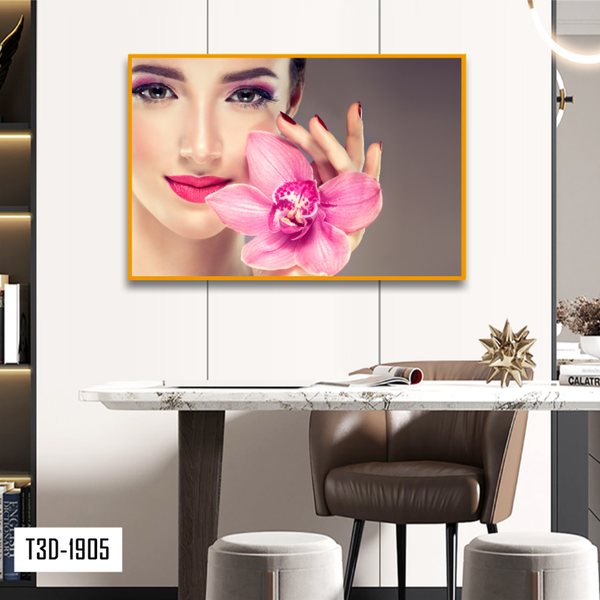 Tranh 3d treo tường spa