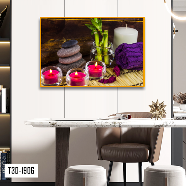 Tranh 3d treo tường spa