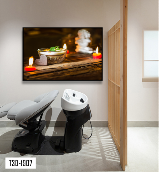 Tranh 3d treo tường spa