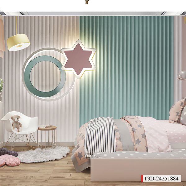 Tranh vải dán tường phòng ngủ trẻ em
