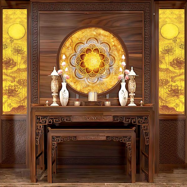 Tranh trúc chỉ mạn đà la