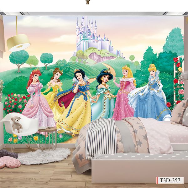 Tranh vải dán tường phòng ngủ cho bé gái