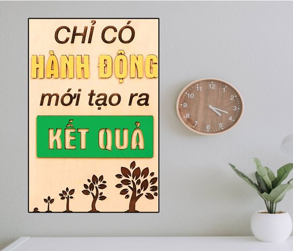 Tranh treo phòng làm việc cổ động