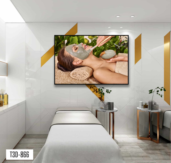 Tranh 3d treo tường spa