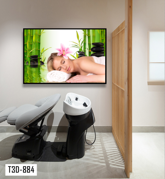 Tranh treo tường spa khung hợp kim