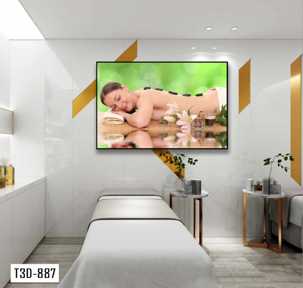 Tranh trang trí spa