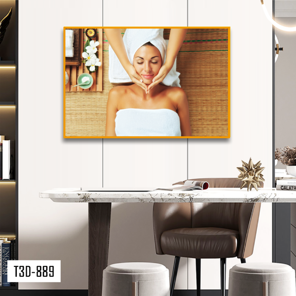 Tranh 3d treo tường spa