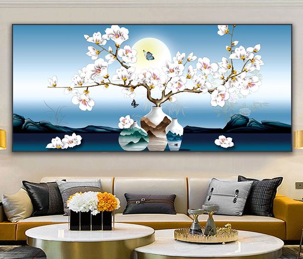 Tranh treo phòng khách hiện đại