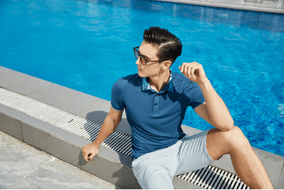 Áo polo nam trung niên - Phong cách đơn giản và lịch sự