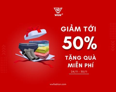 WWFASHION: BLACK FRIDAY - GIẢM SÂU LÊN ĐẾN 50%