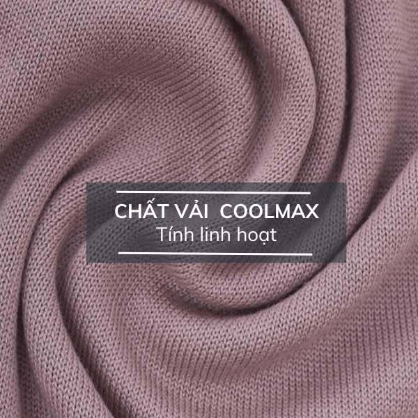 tính linh hoạt của vải coolmax