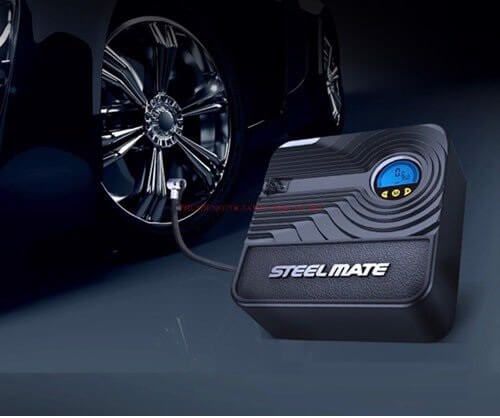 Bơm lốp ô tô điện tử Mini tự động ngắt Steelmate